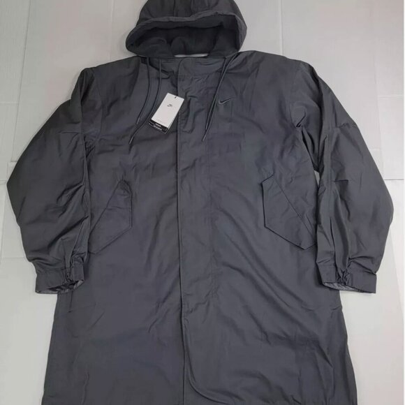 Nike 3 n 1 Therma Fit Life Parka Jacket Vests Smoke Grey DQ4926-070 Size S NEW - Picture 8 of 13